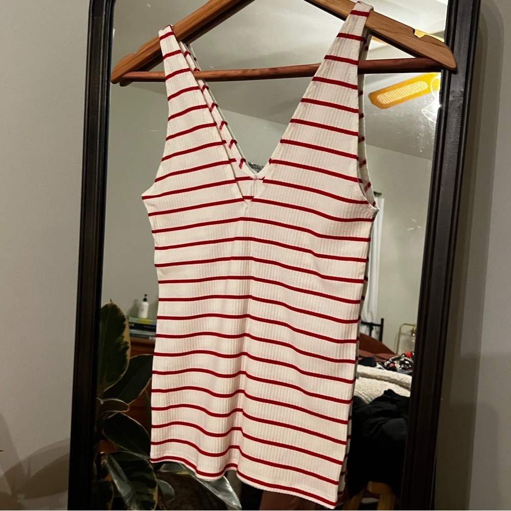 New Reformation deep V tank top